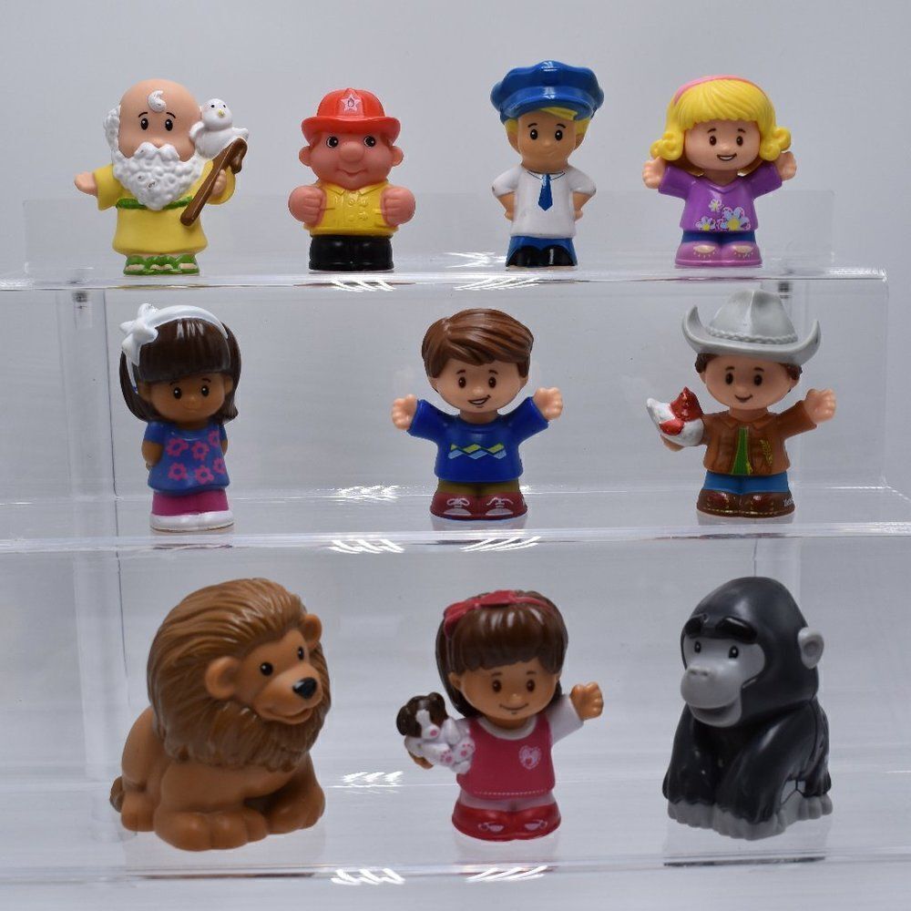 Fisher Price Little People By Mattel, Lot Of 10
